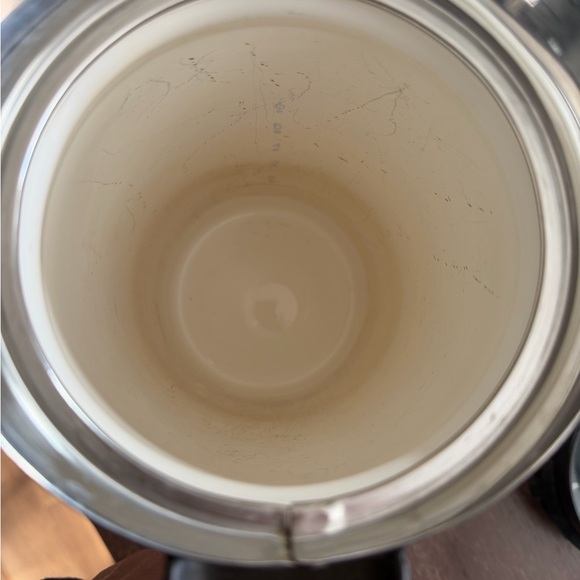 Vintage Corningware White and Blue Cornflower Coffee Tea Pot NO PLUG!!! 6 Cups - Picture 10 of 15